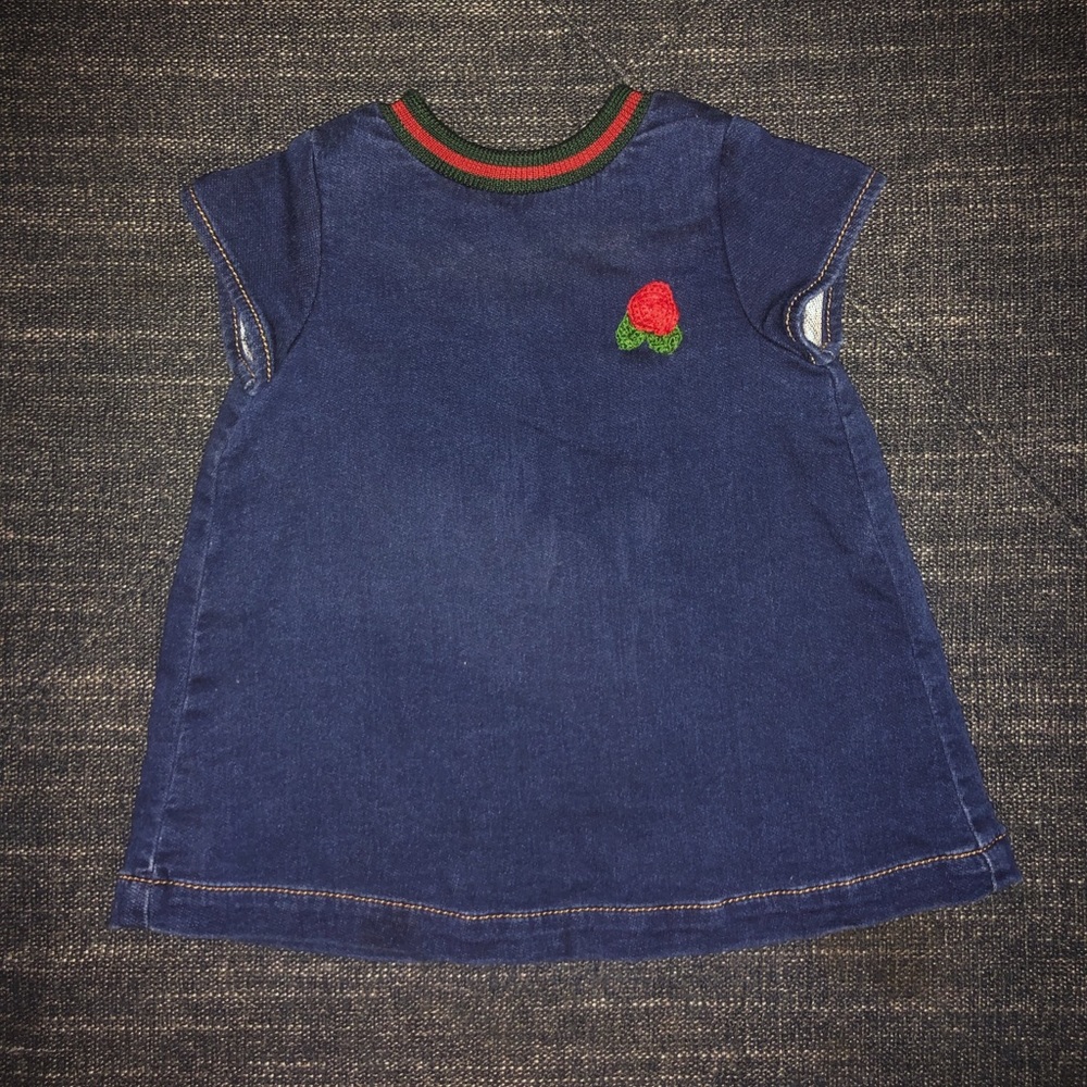 Gucci Baby Denim Dress